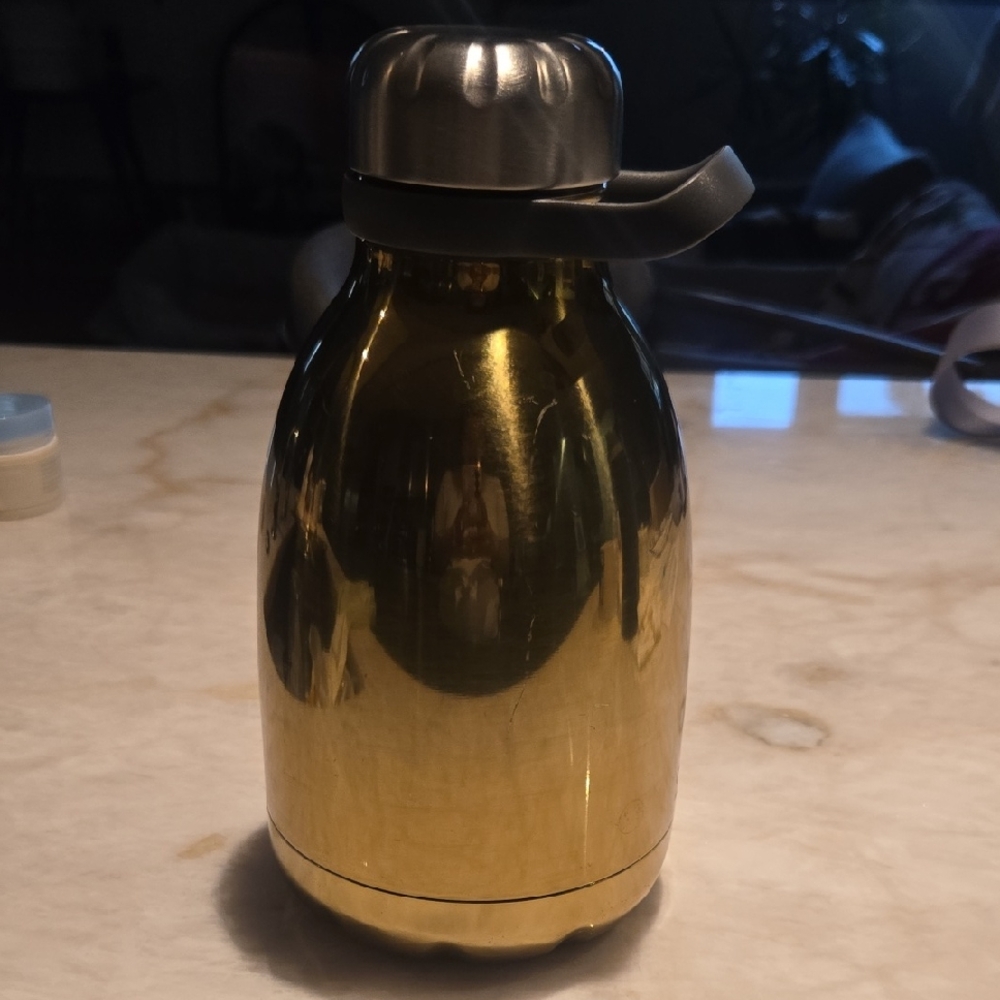 S'well Roamer Insulated Gold Stainless Steel Water Container 40oz